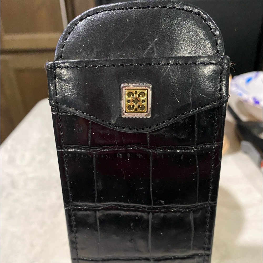 Brighton NWOT 2-SIDED Glasses case - no need for two cases any more!